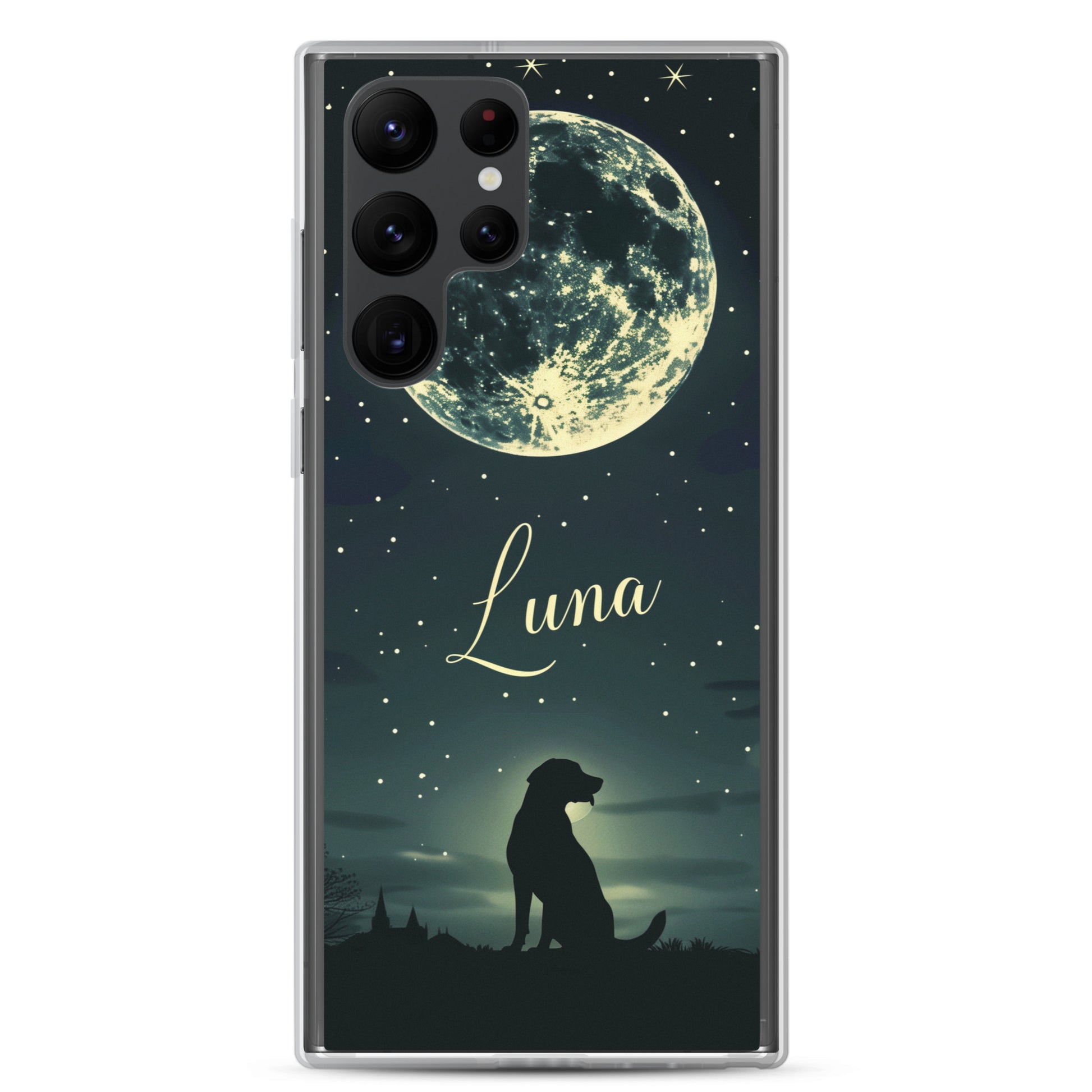 Canine Name Luna Clear Case for Samsung®