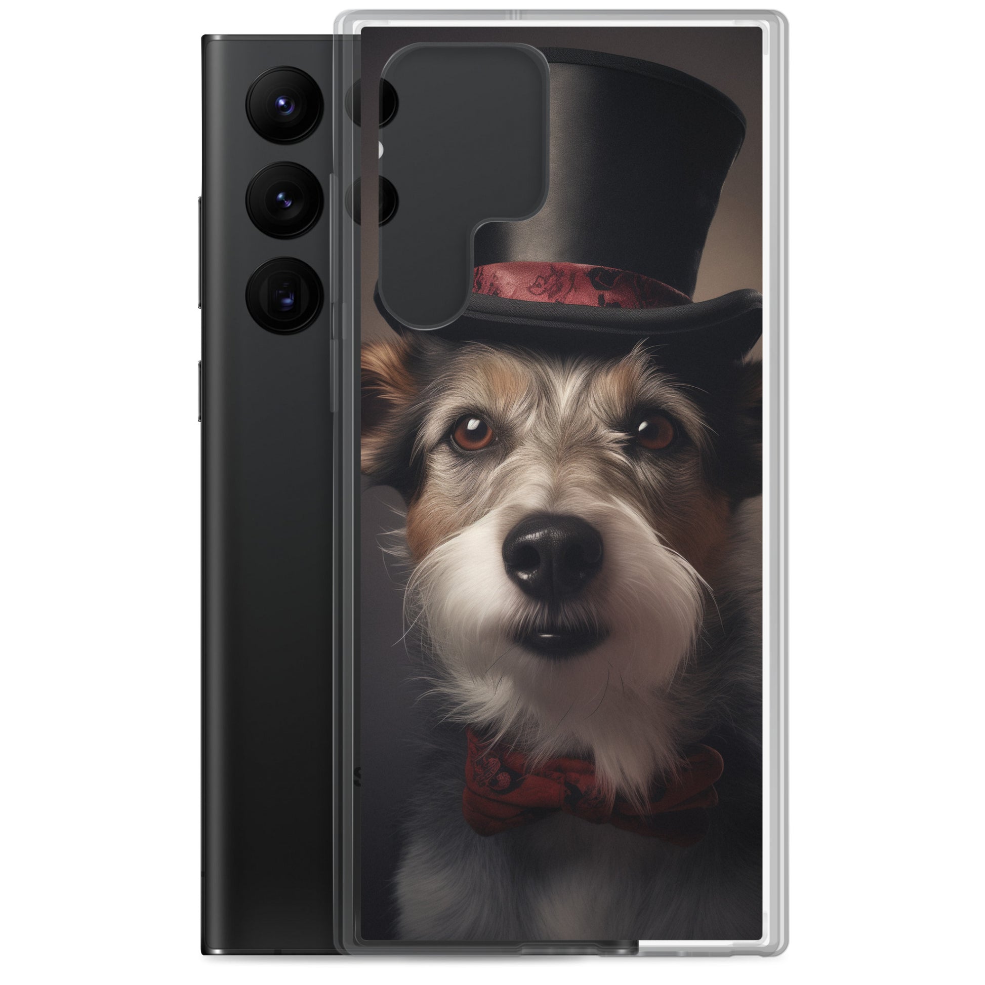 Top Hat Dog E Clear Case for Samsung®