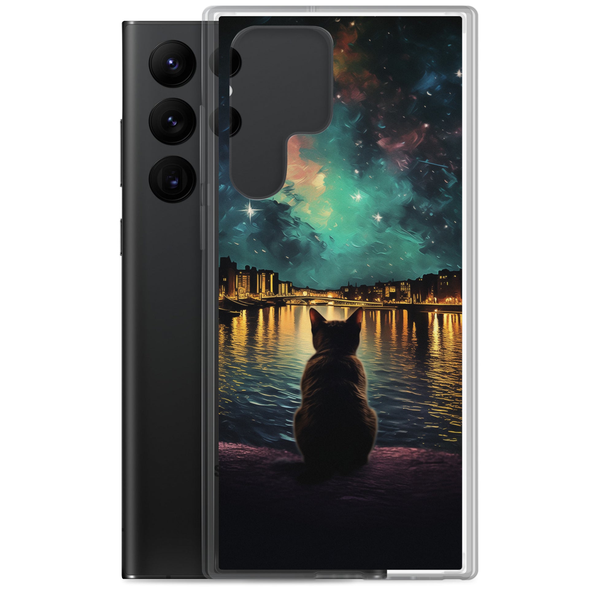 River Cat A Clear Case for Samsung®