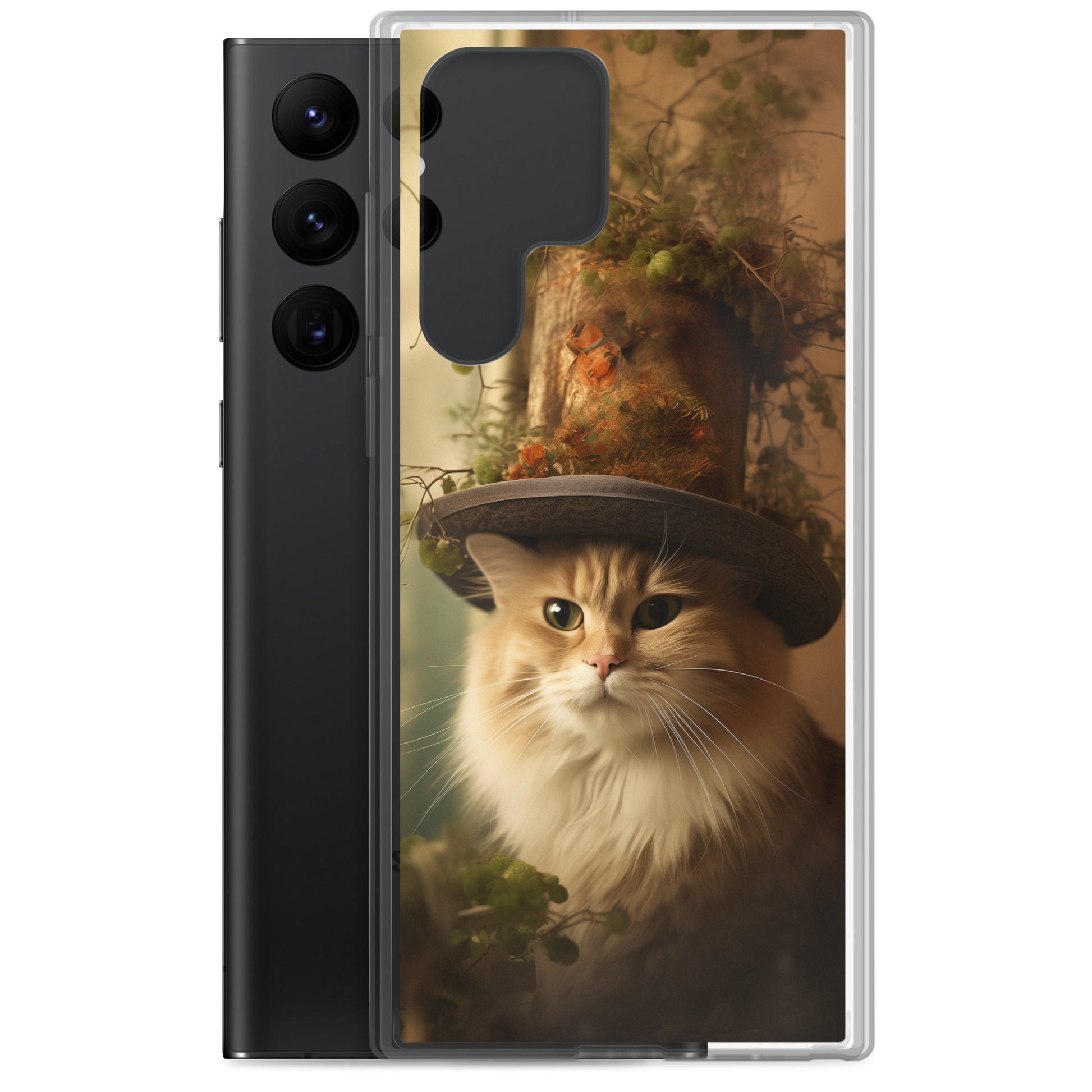 Cat Hat A Clear Case for Samsung®