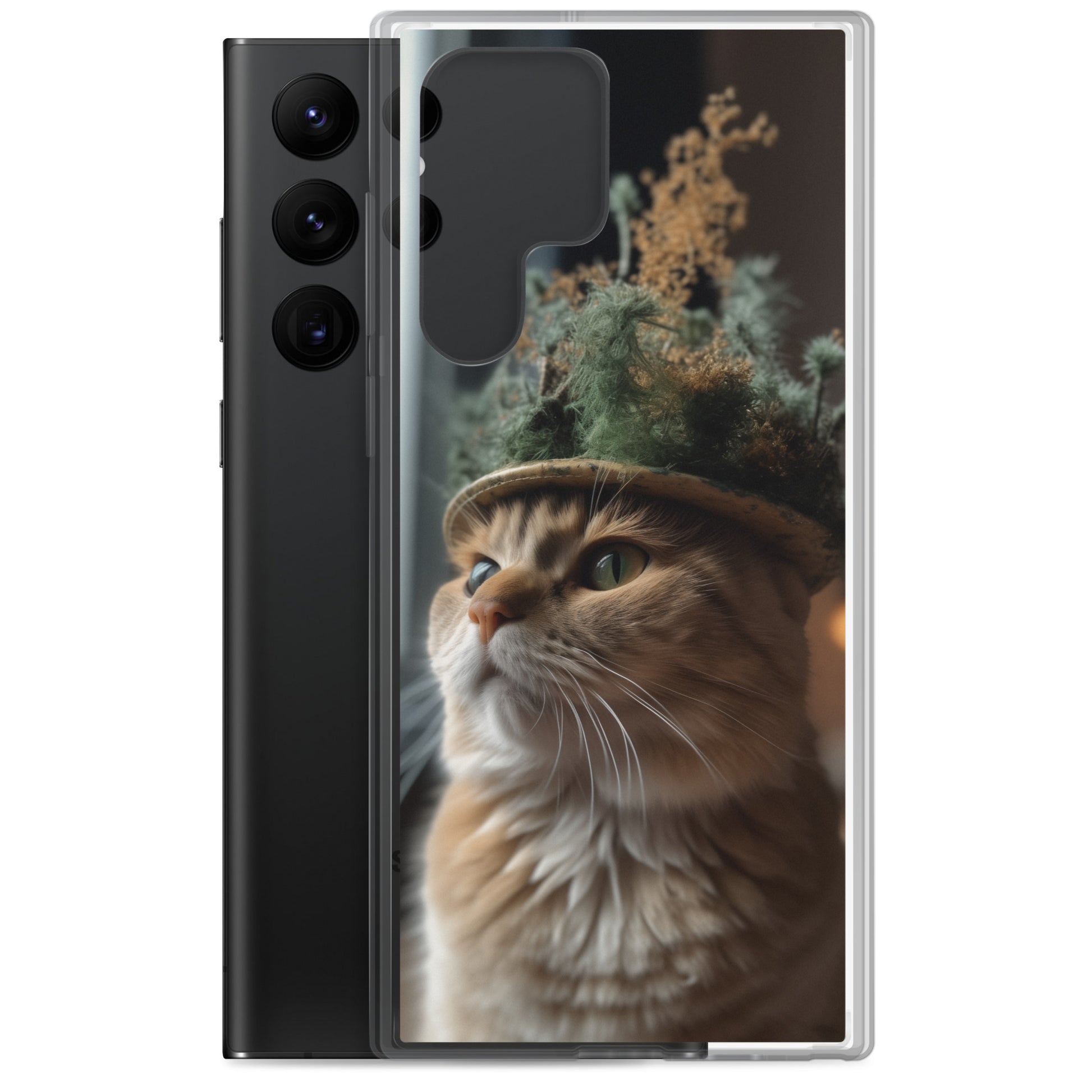 Cat Hat BClear Case for Samsung®