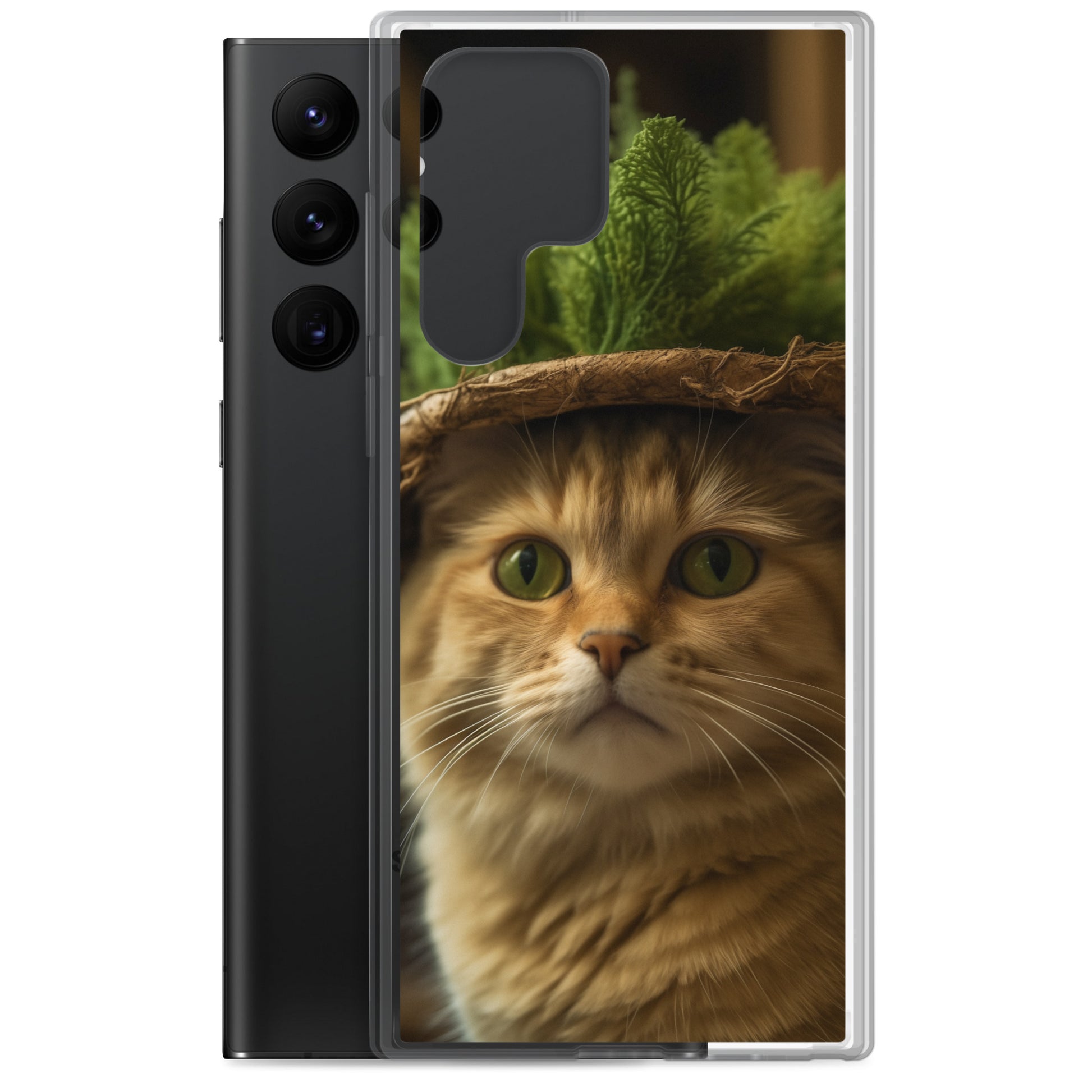 Cat Hat D Clear Case for Samsung®