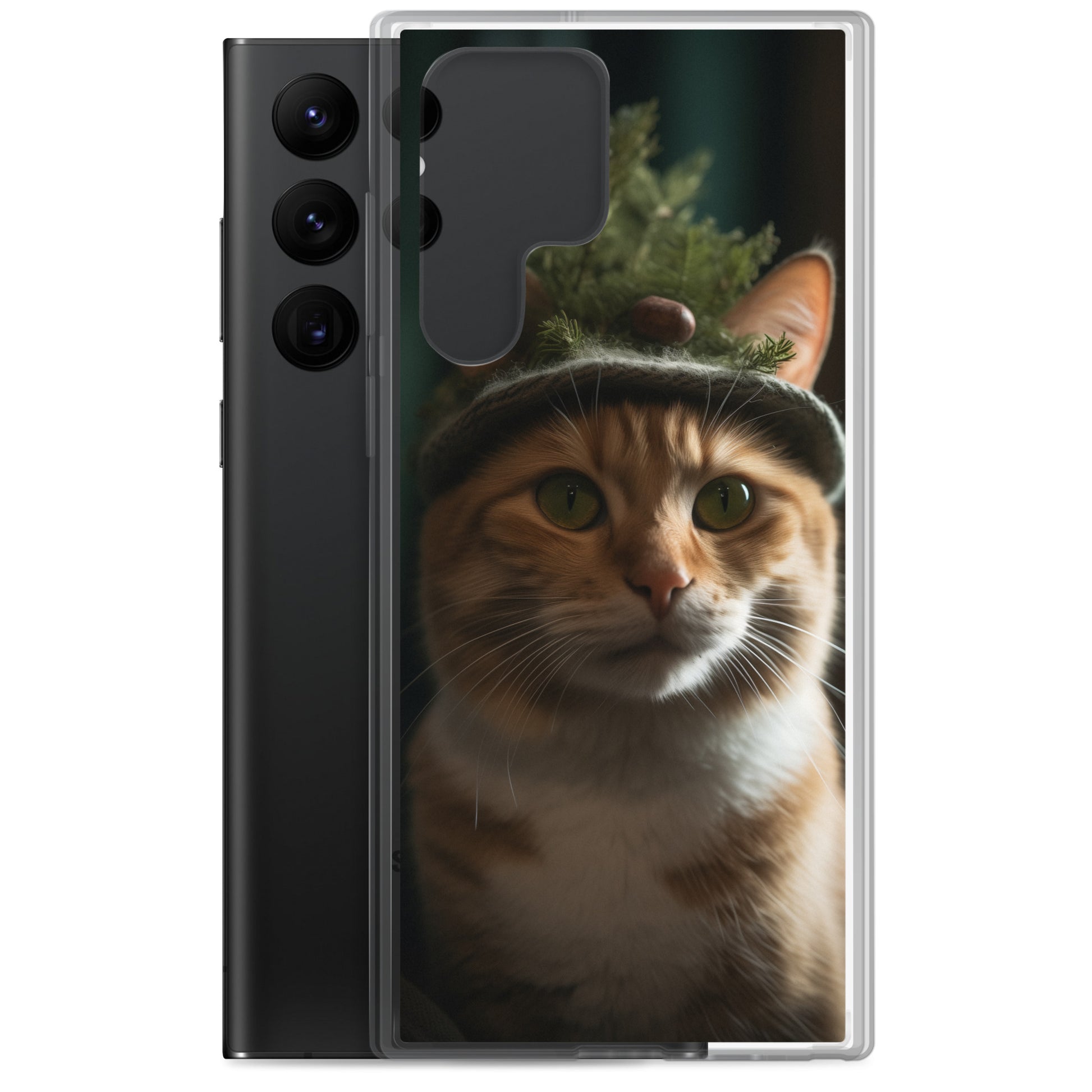 Cat Hat F Clear Case for Samsung®