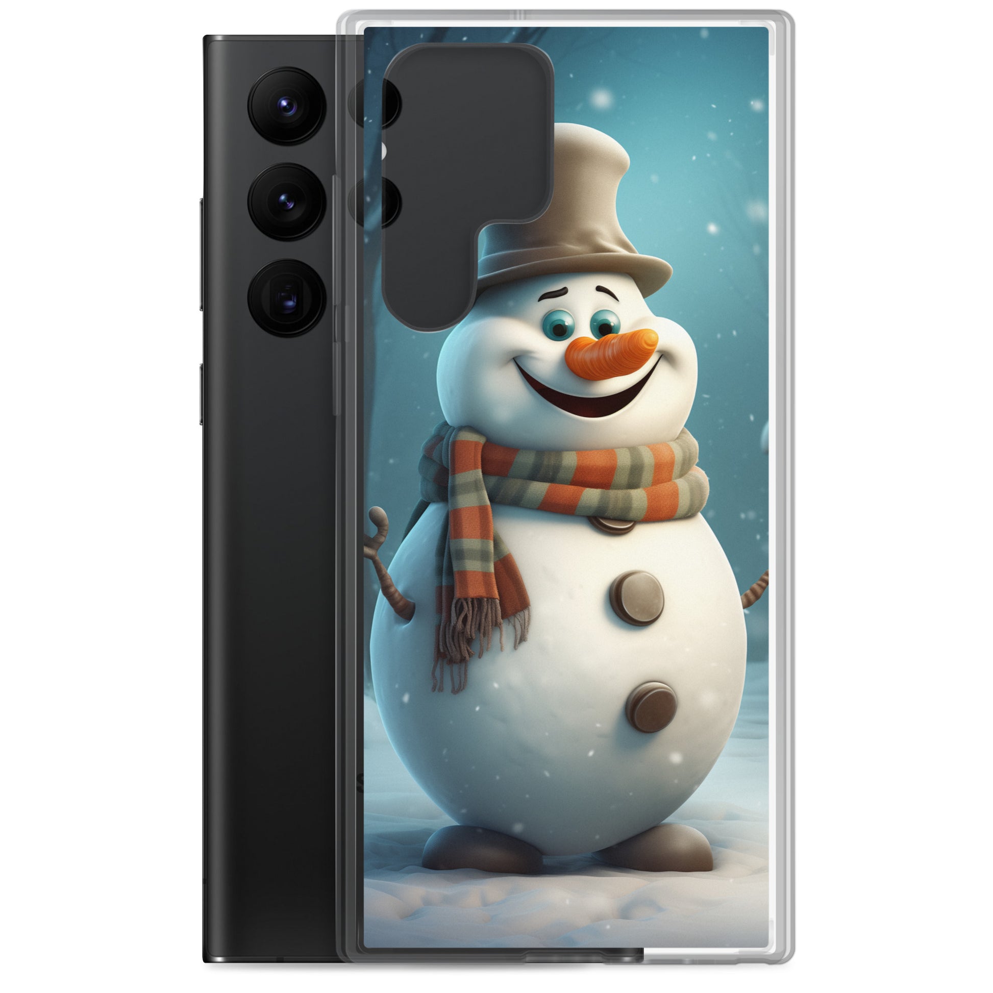Snowman Finley Clear Case for Samsung®