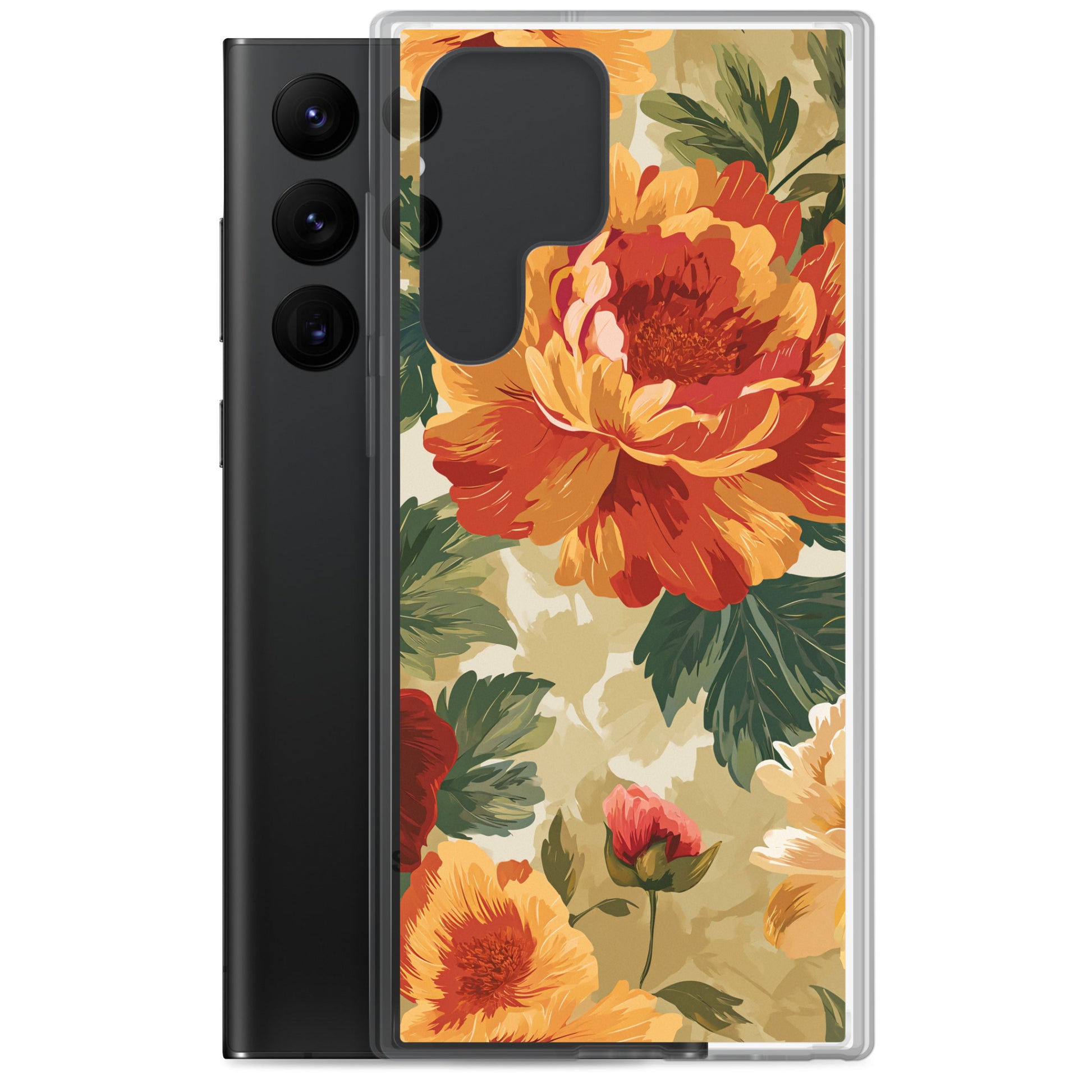 Flower Angel Clear Case for Samsung®