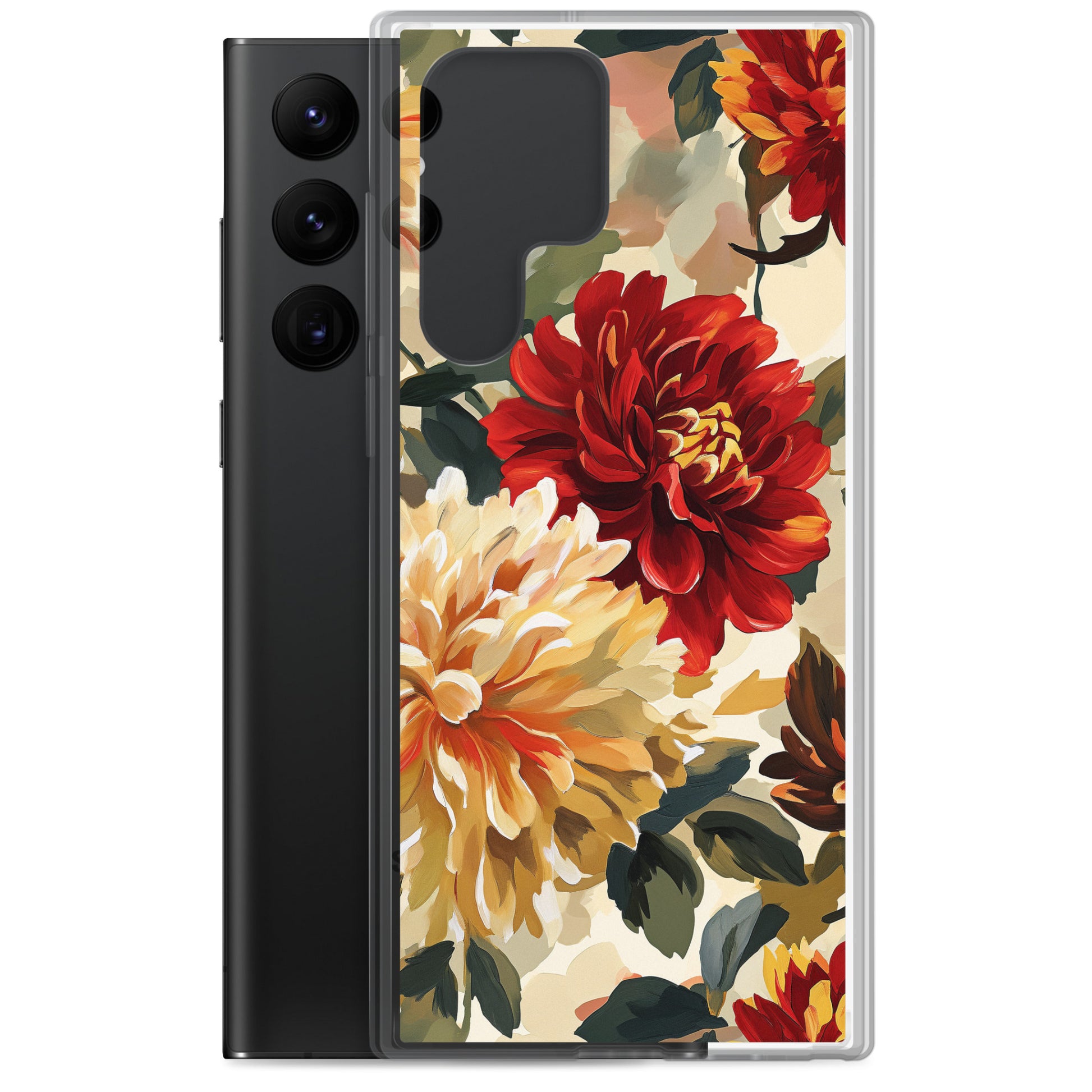 Flower Coral Clear Case for Samsung®