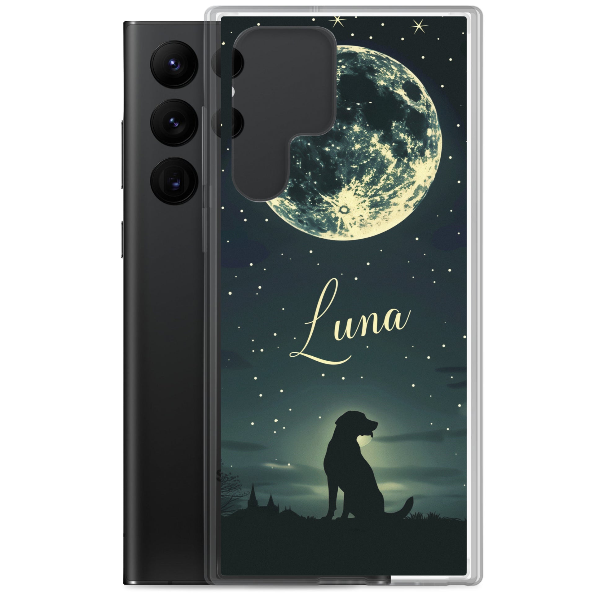 Canine Name Luna Clear Case for Samsung®