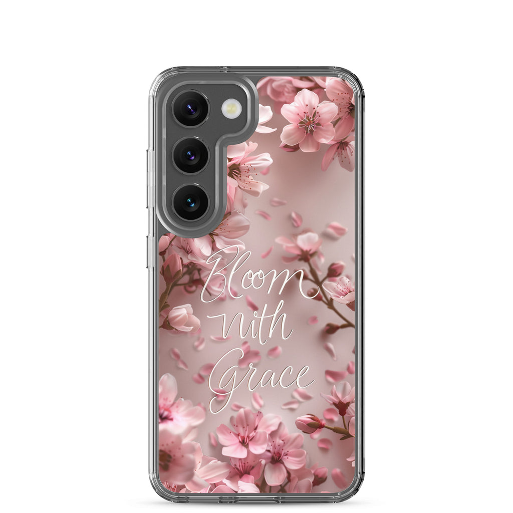 Inspirational Blossoms A Clear Case for Samsung®