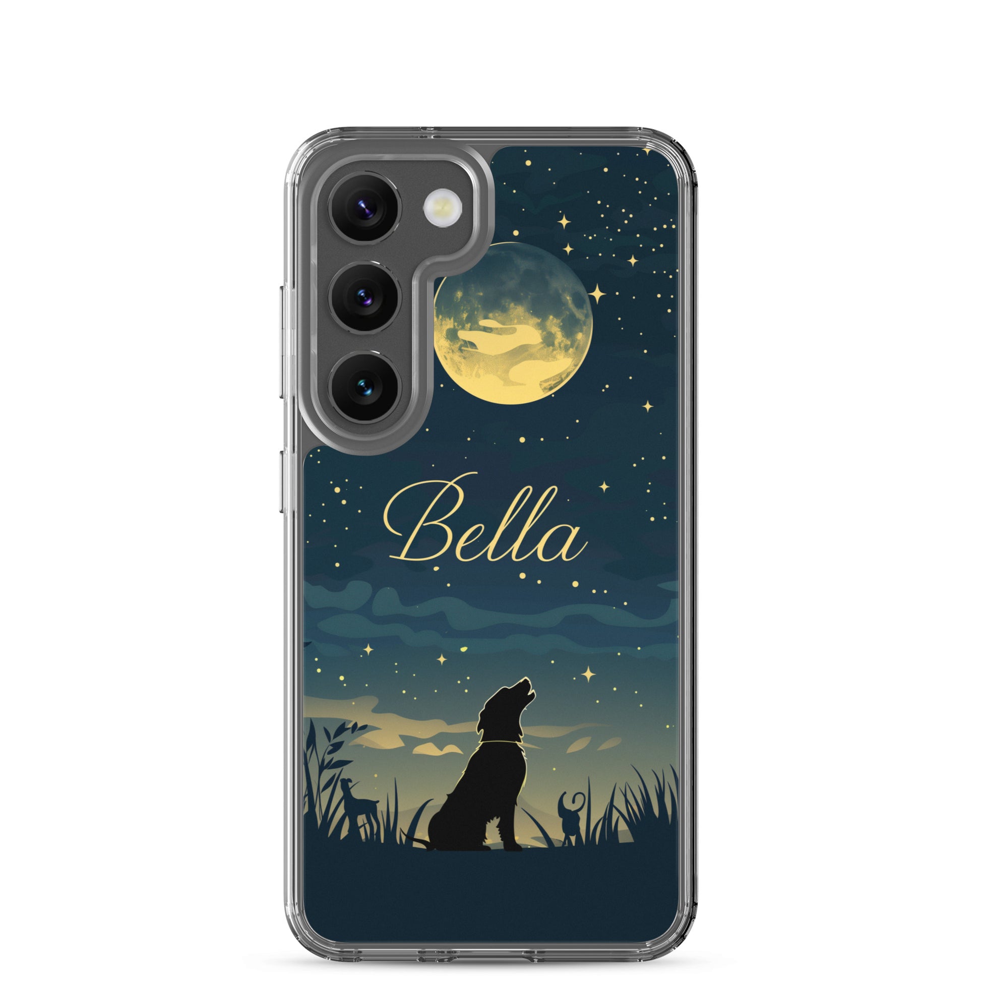 Canine Name Bella Clear Case for Samsung®
