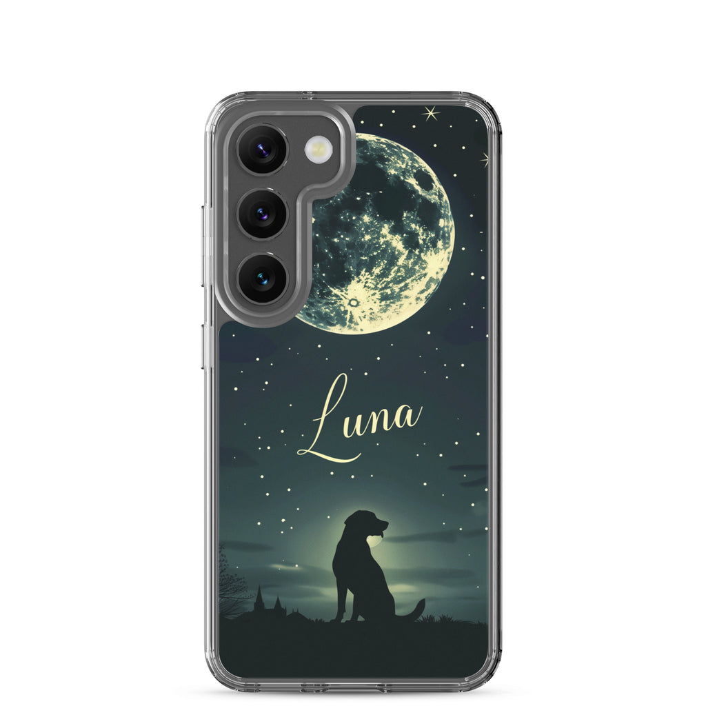 Canine Name Luna Clear Case for Samsung®