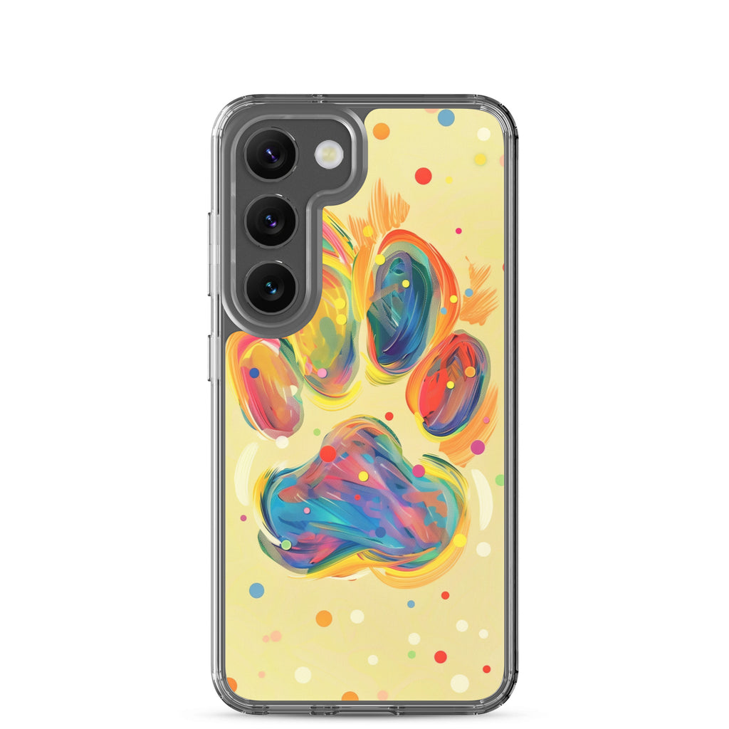 Artistic PawPrints Dreamscape Clear Case for Samsung®