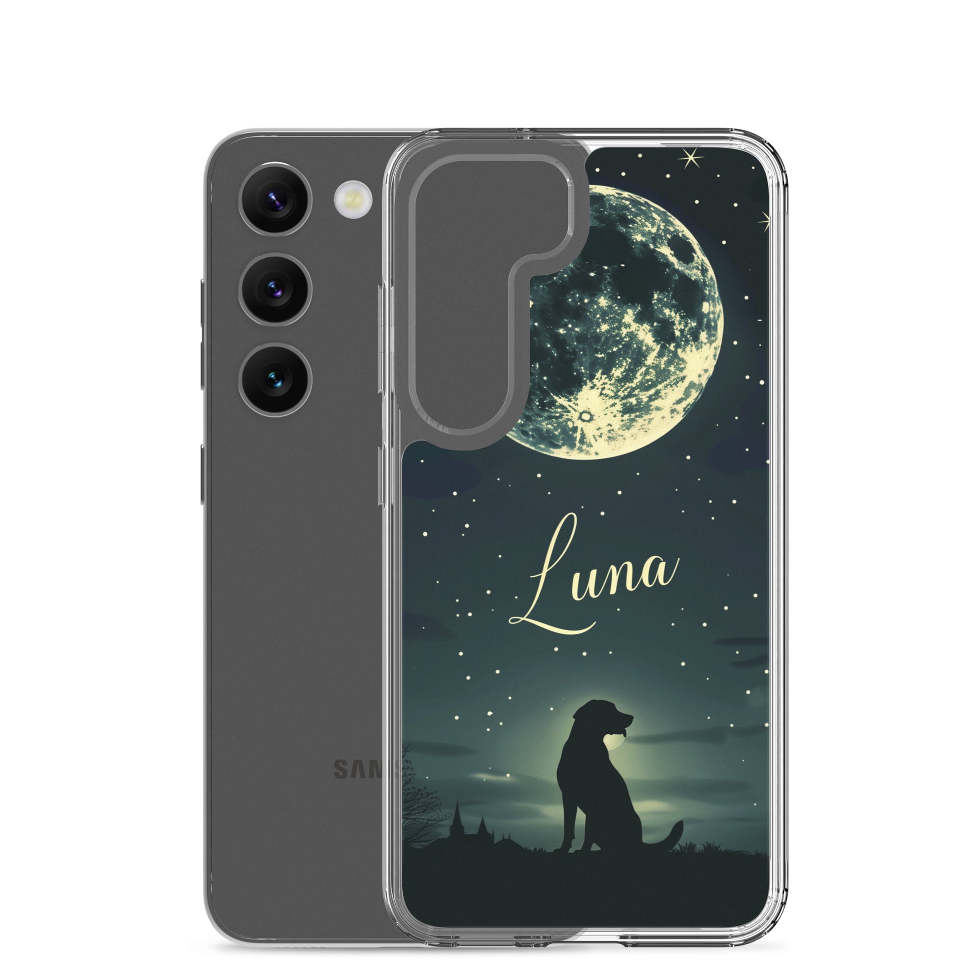 Canine Name Luna Clear Case for Samsung®