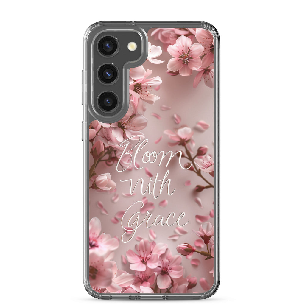 Inspirational Blossoms A Clear Case for Samsung®