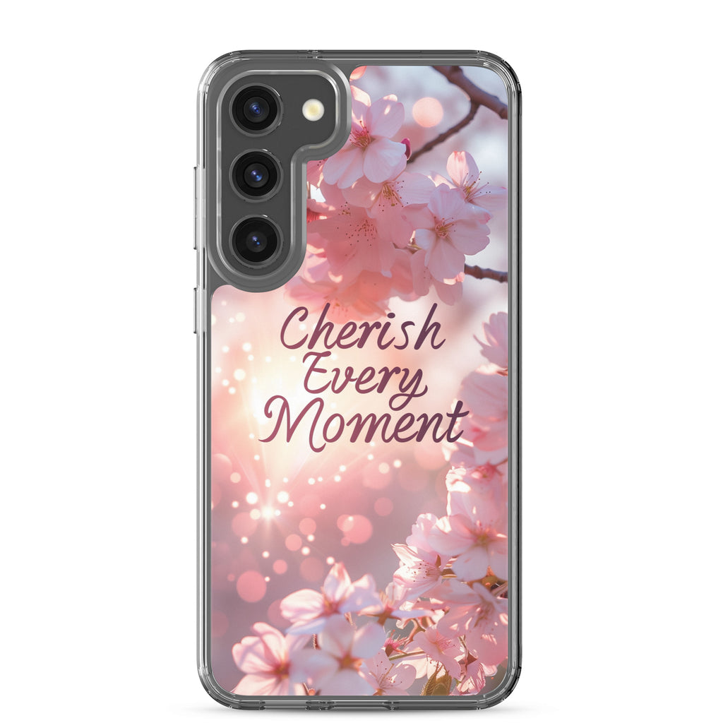 Inspirational Blossoms D Clear Case for Samsung®