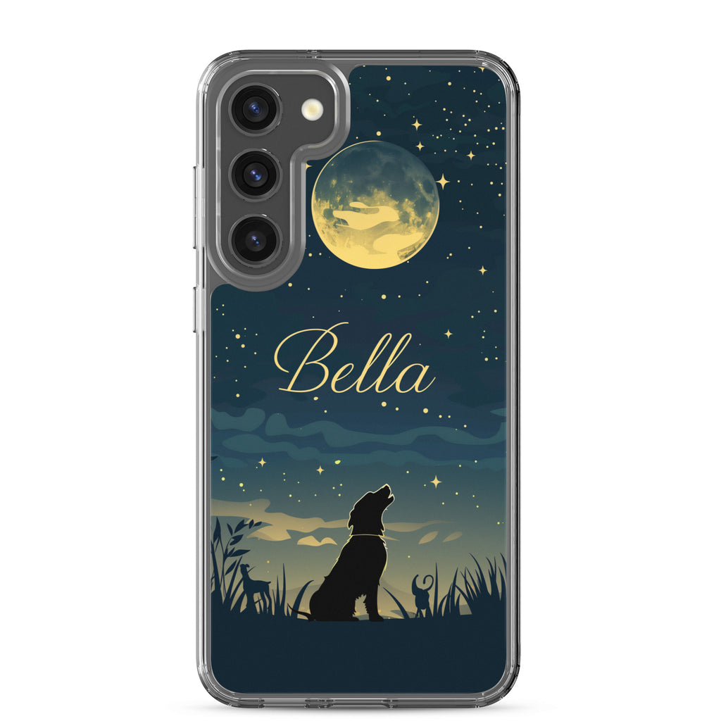 Canine Name Bella Clear Case for Samsung®