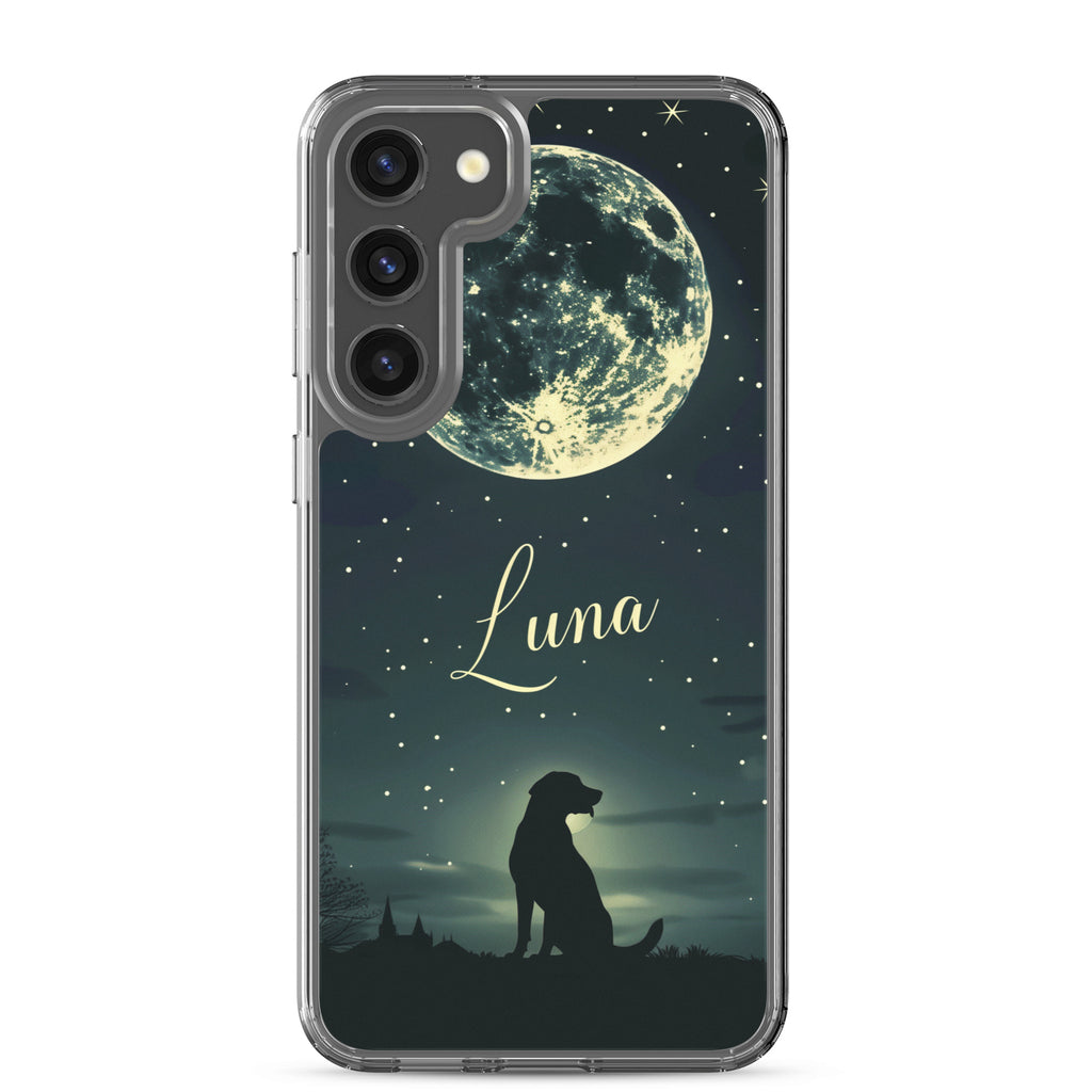 Canine Name Luna Clear Case for Samsung®