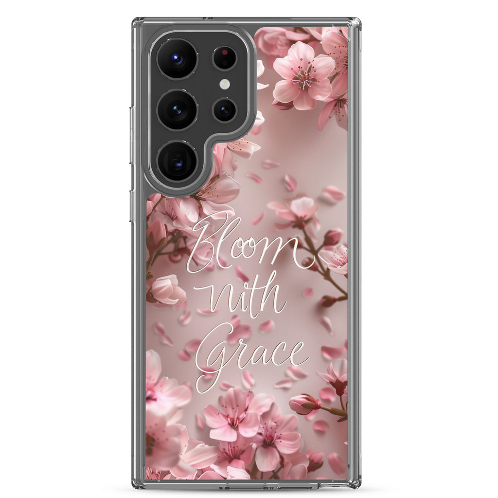 Inspirational Blossoms A Clear Case for Samsung®