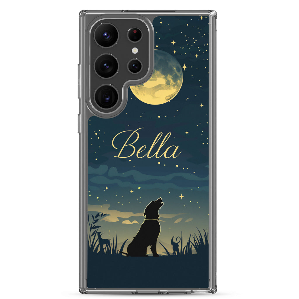 Canine Name Bella Clear Case for Samsung®