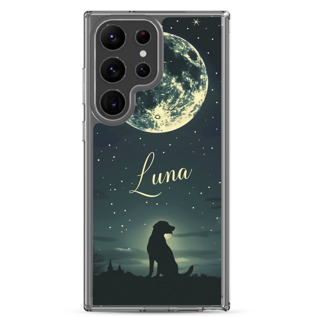 Canine Name Luna Clear Case for Samsung®