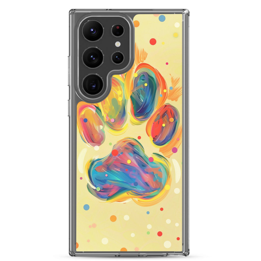 Artistic PawPrints Dreamscape Clear Case for Samsung®