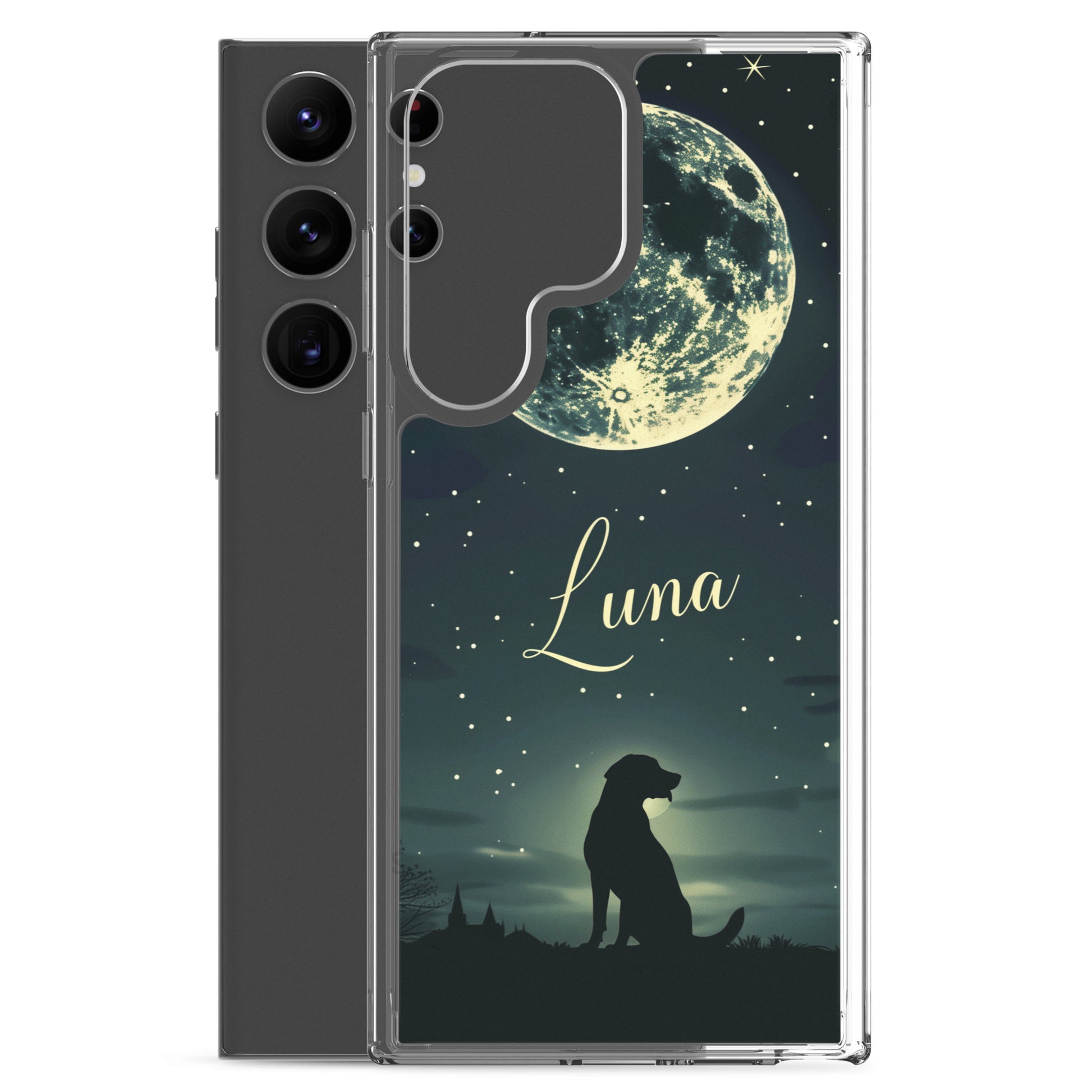 Canine Name Luna Clear Case for Samsung®