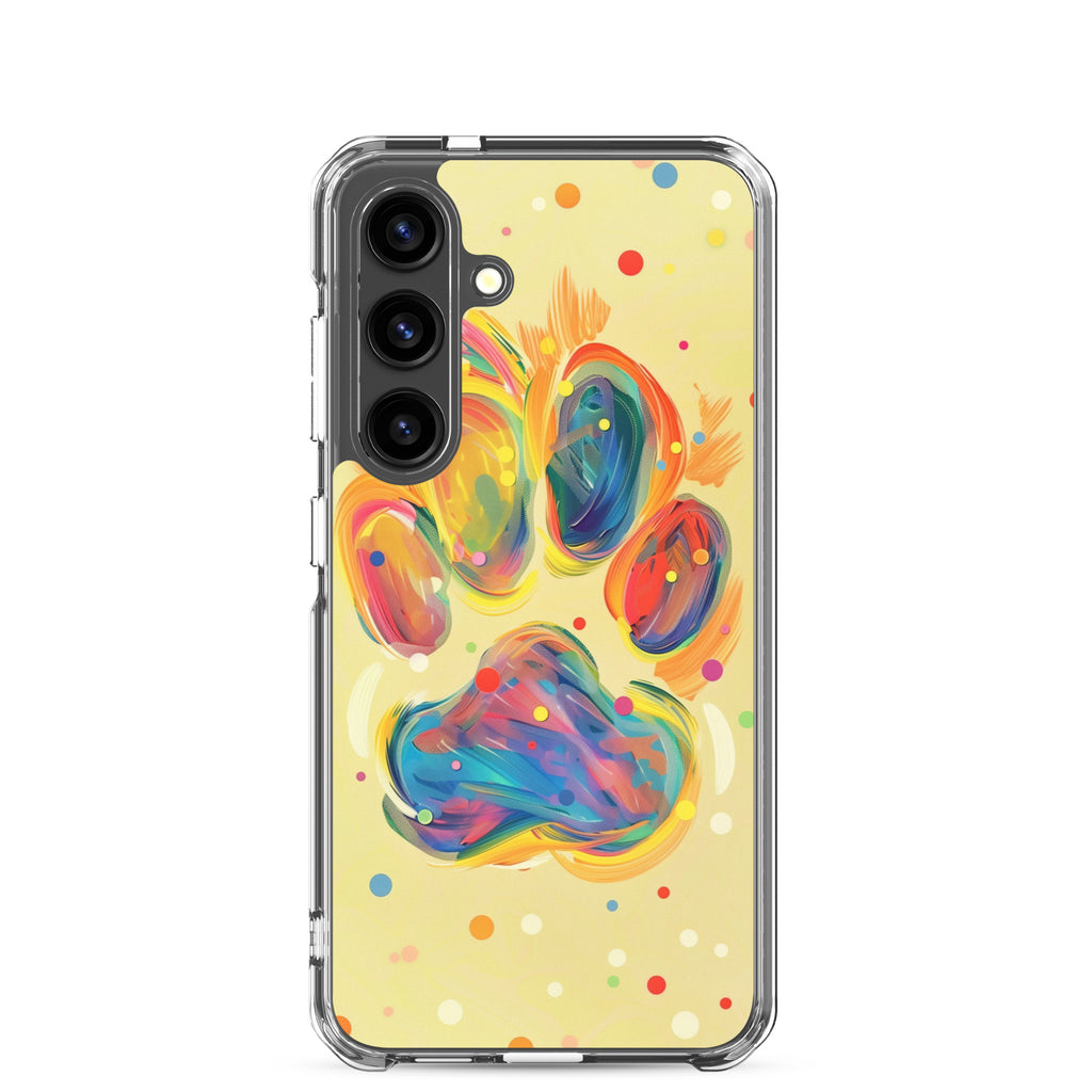 Artistic PawPrints Dreamscape Clear Case for Samsung®