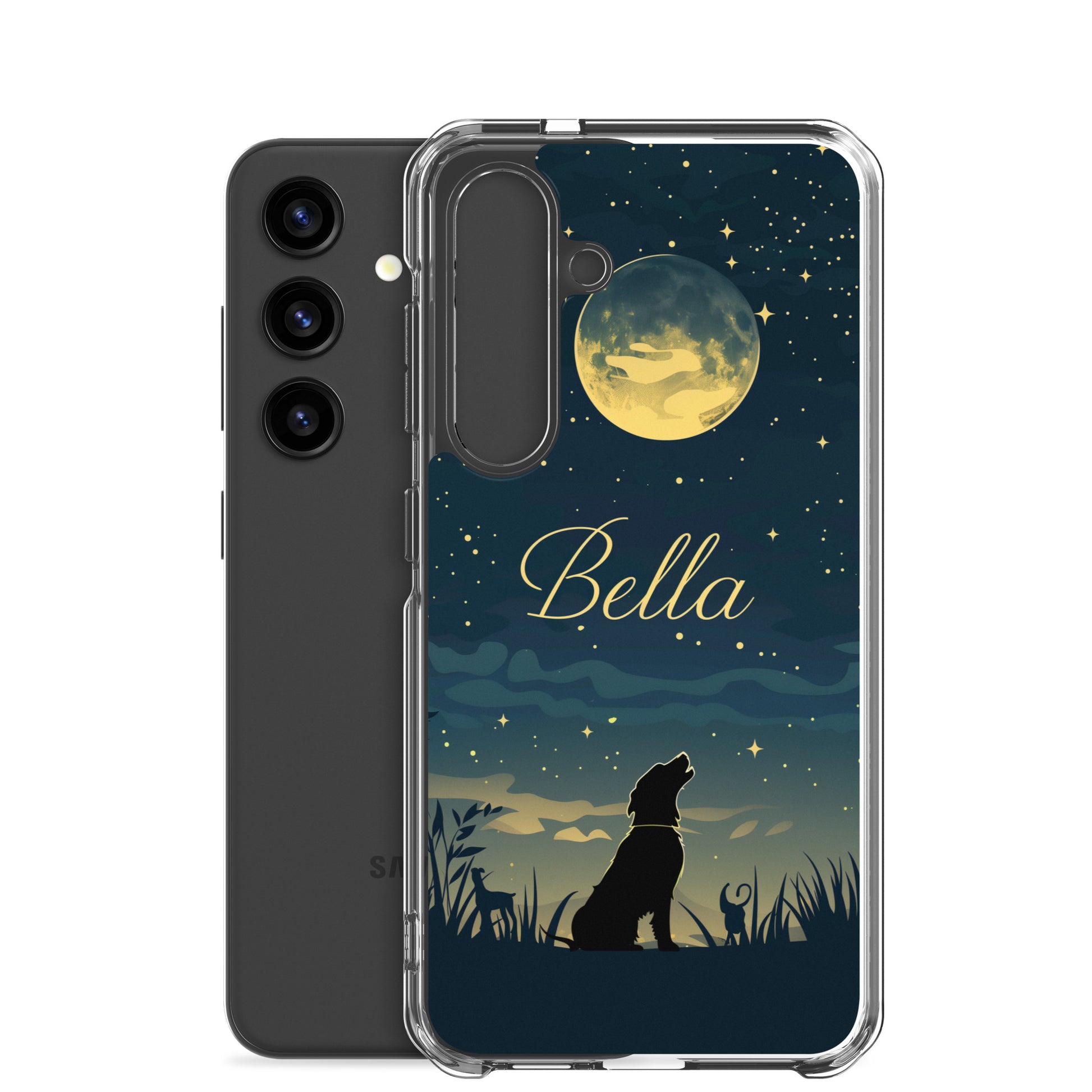 Canine Name Bella Clear Case for Samsung®