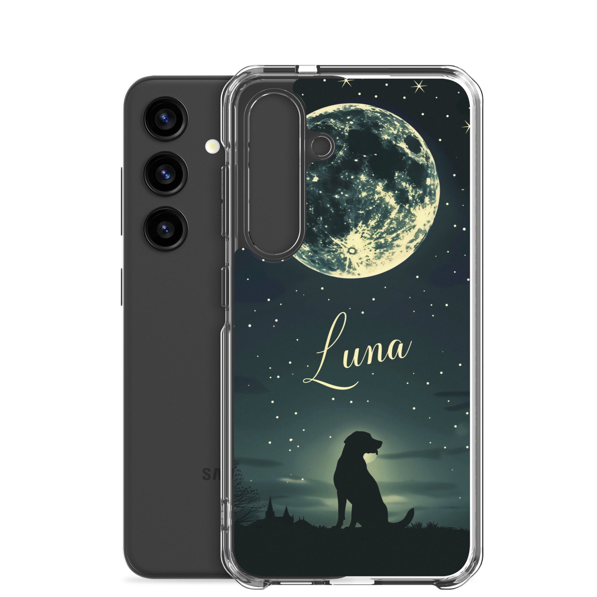 Canine Name Luna Clear Case for Samsung®