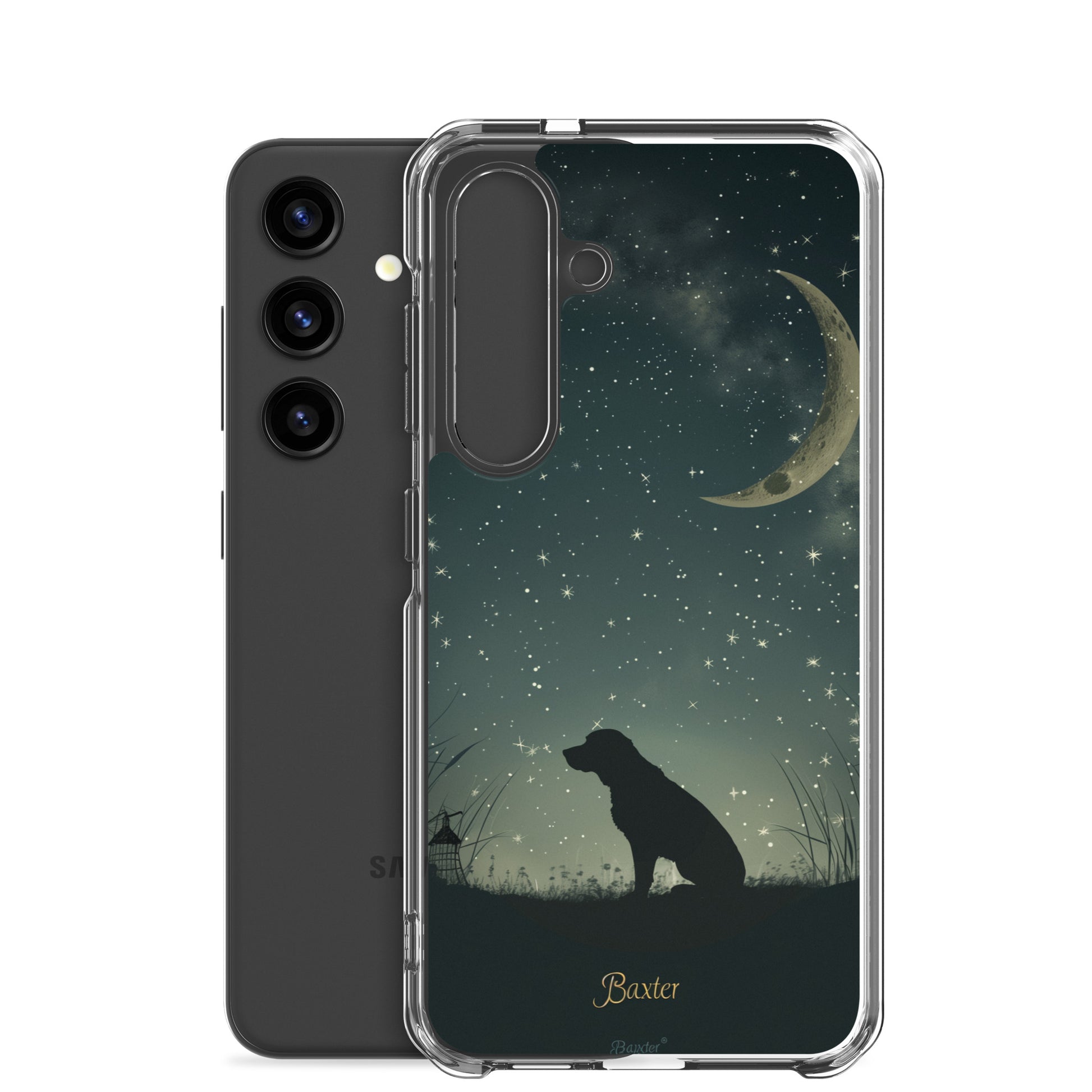 Canine Name Baxter Clear Case for Samsung®