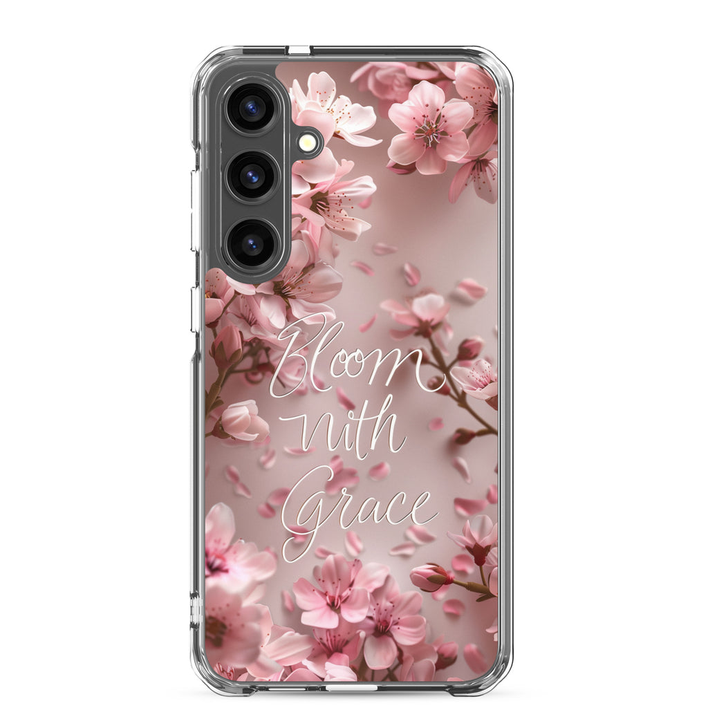 Inspirational Blossoms A Clear Case for Samsung®