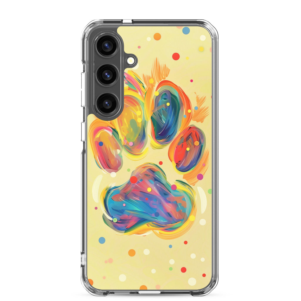 Artistic PawPrints Dreamscape Clear Case for Samsung®