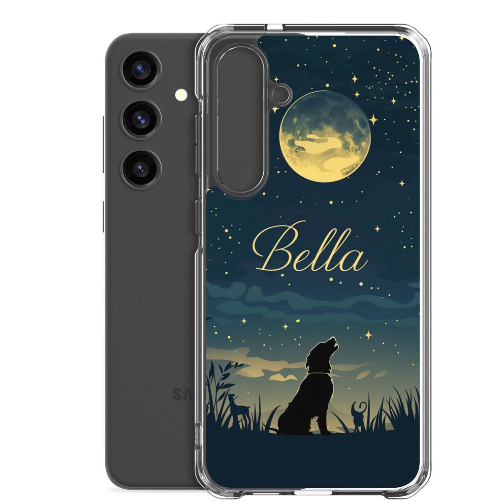 Canine Name Bella Clear Case for Samsung®
