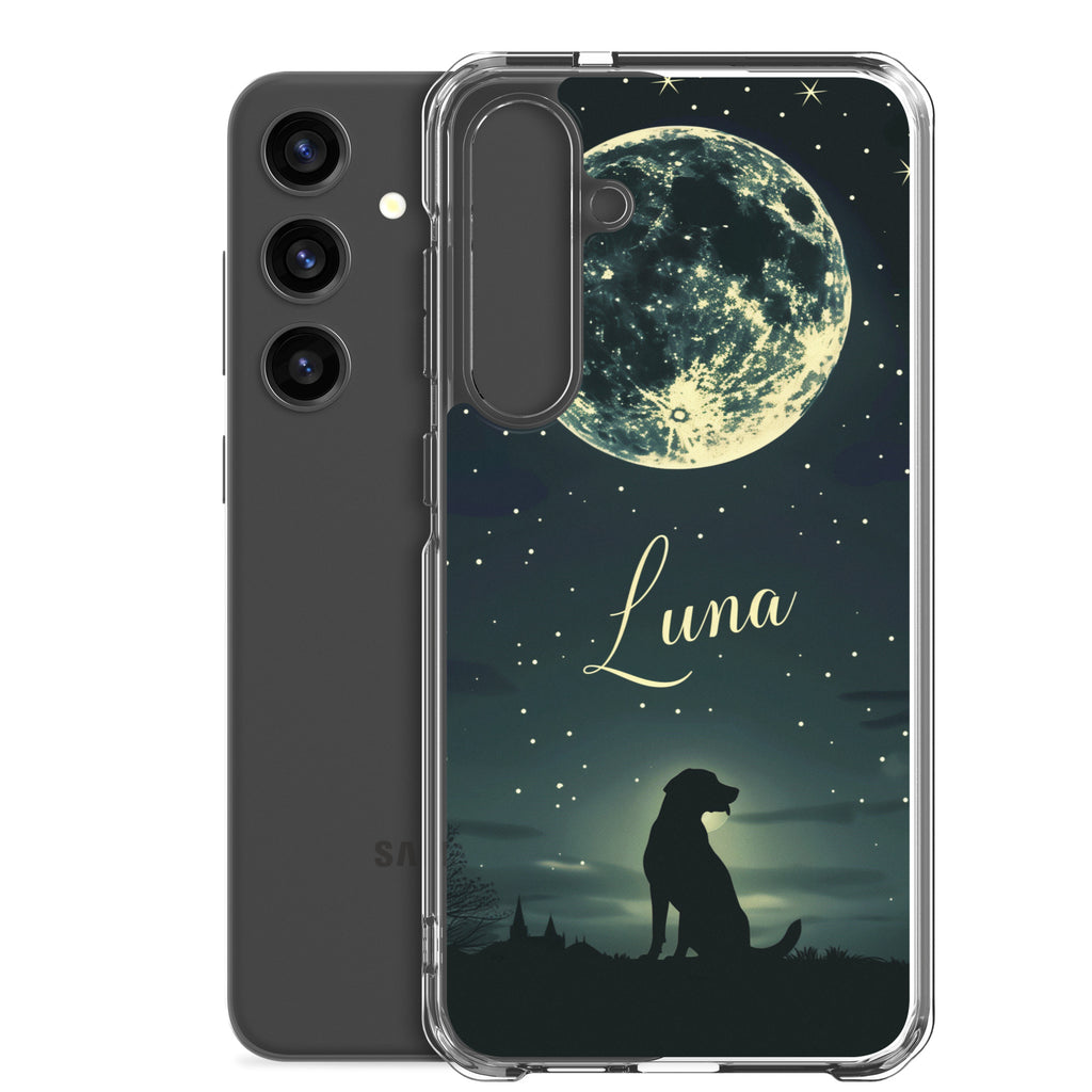 Canine Name Luna Clear Case for Samsung®