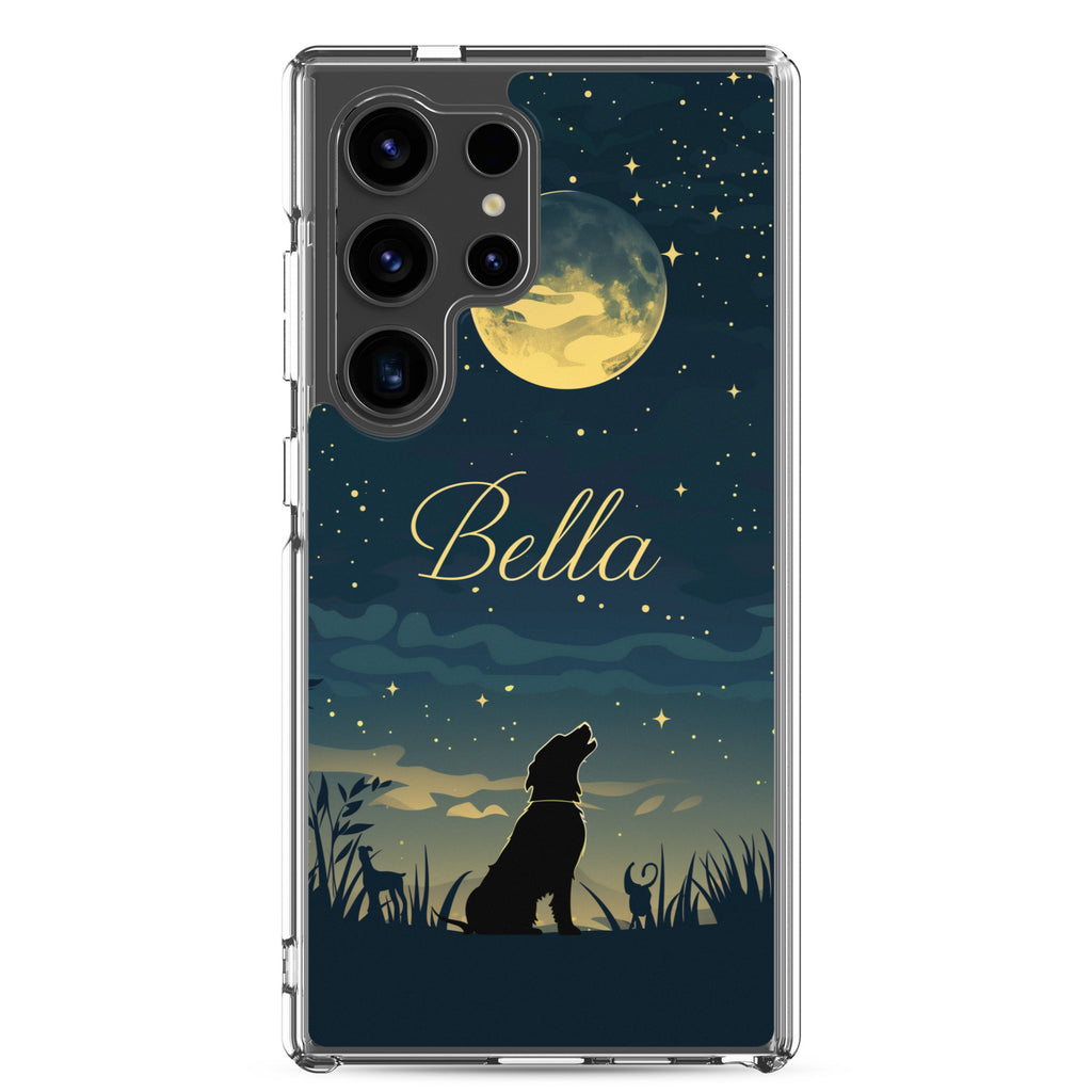 Canine Name Bella Clear Case for Samsung®