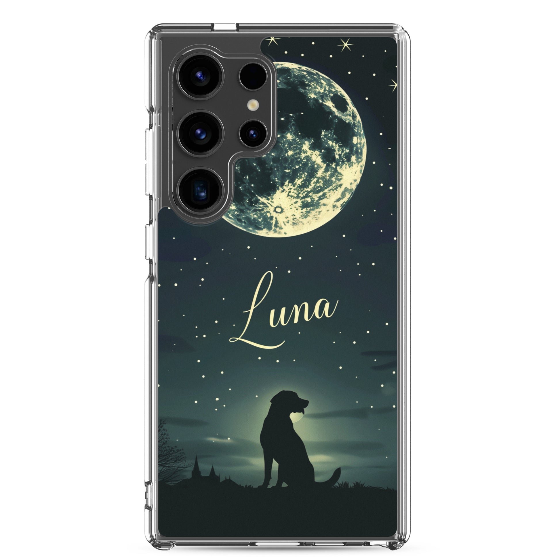 Canine Name Luna Clear Case for Samsung®