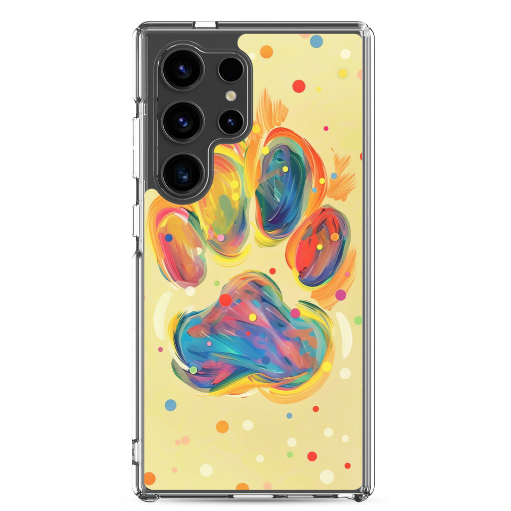 Artistic PawPrints Dreamscape Clear Case for Samsung®