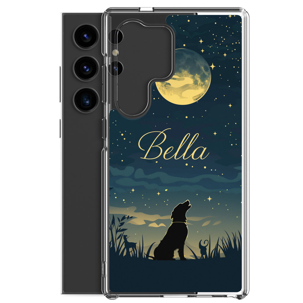 Canine Name Bella Clear Case for Samsung®