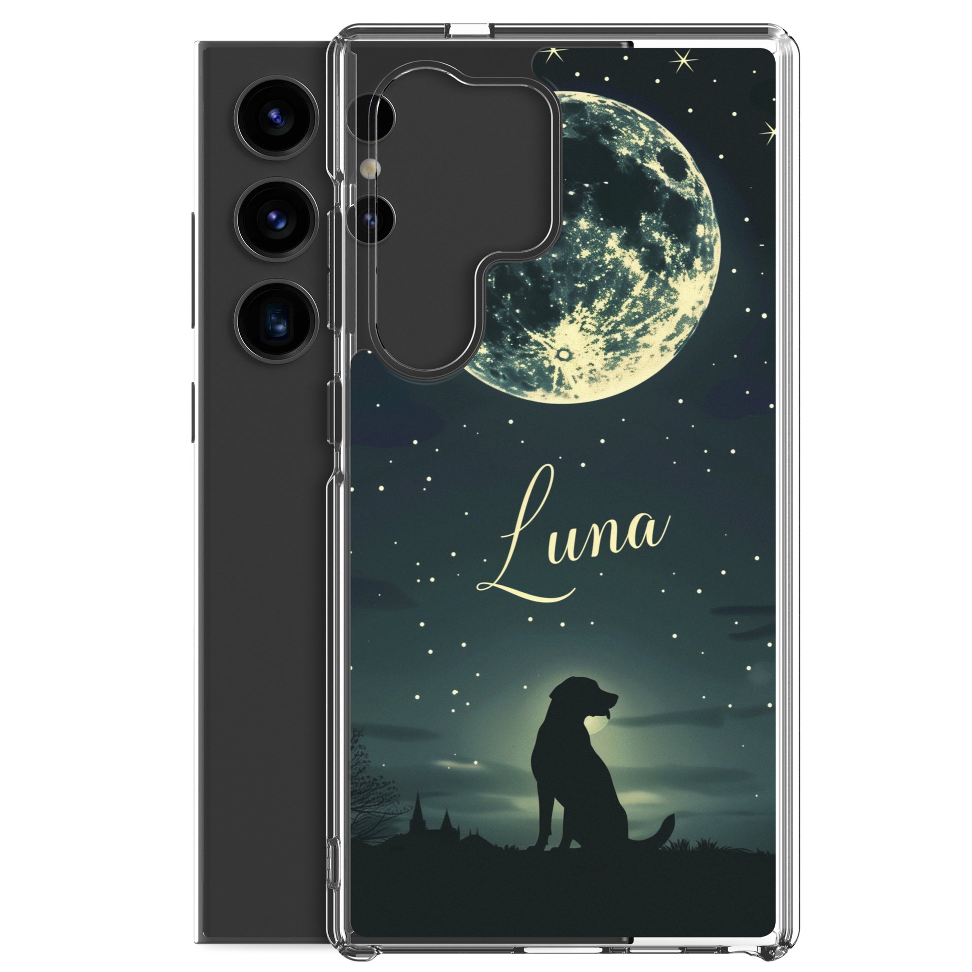 Canine Name Luna Clear Case for Samsung®