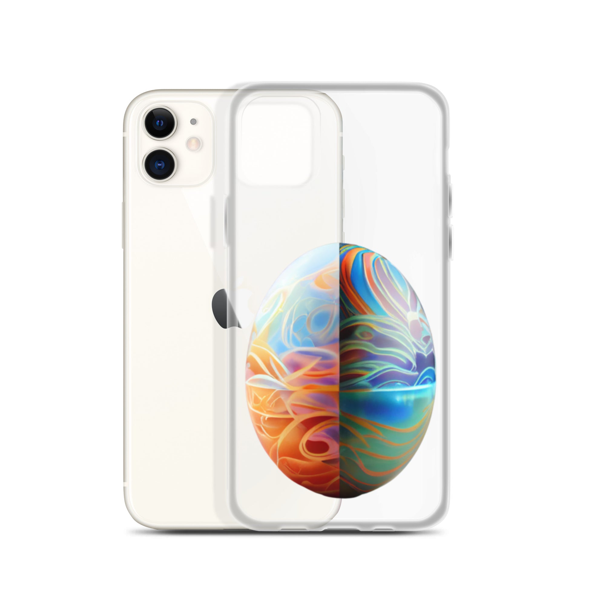 Chocolate Delight Easter Egg Clear Case for iPhone®