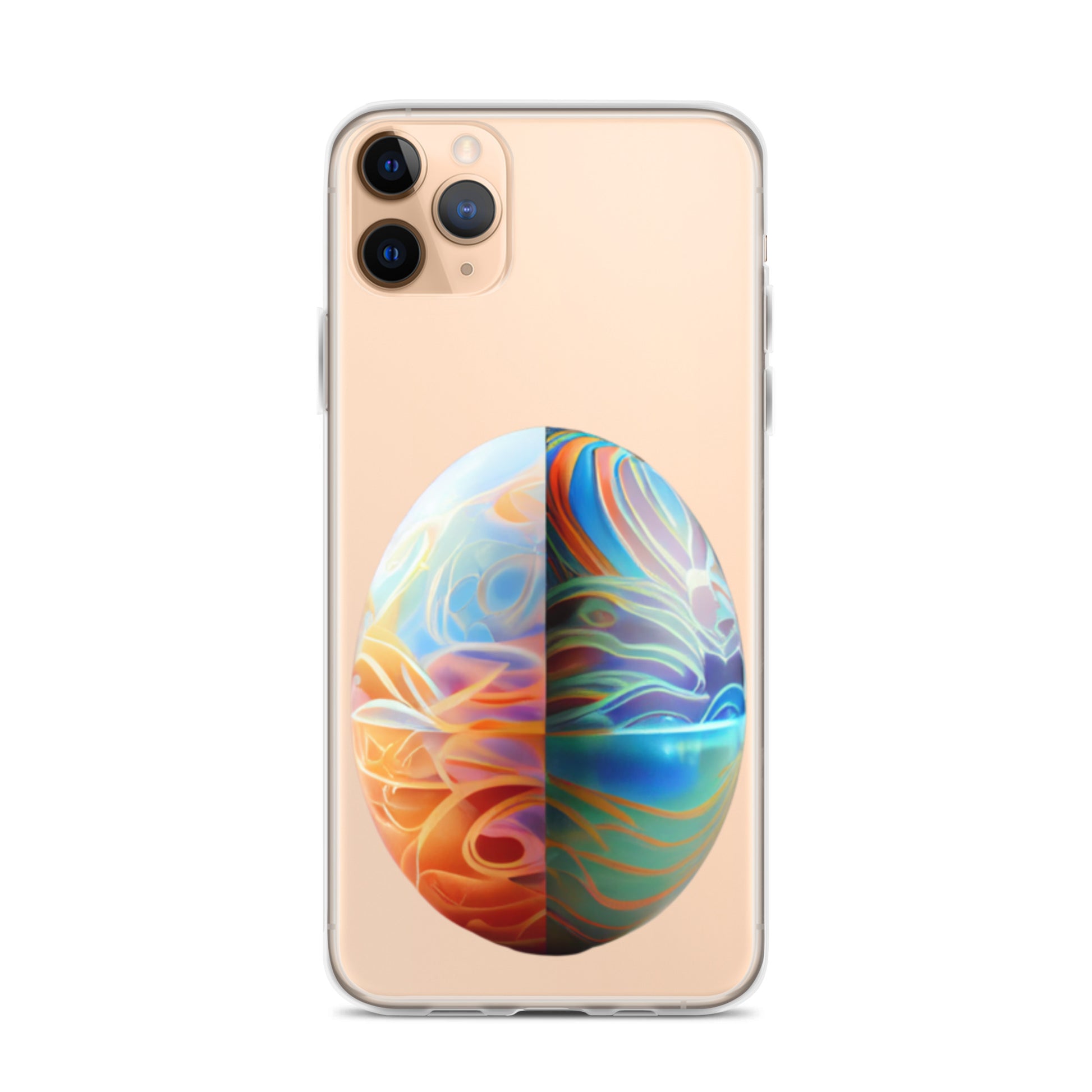 Chocolate Delight Easter Egg Clear Case for iPhone®
