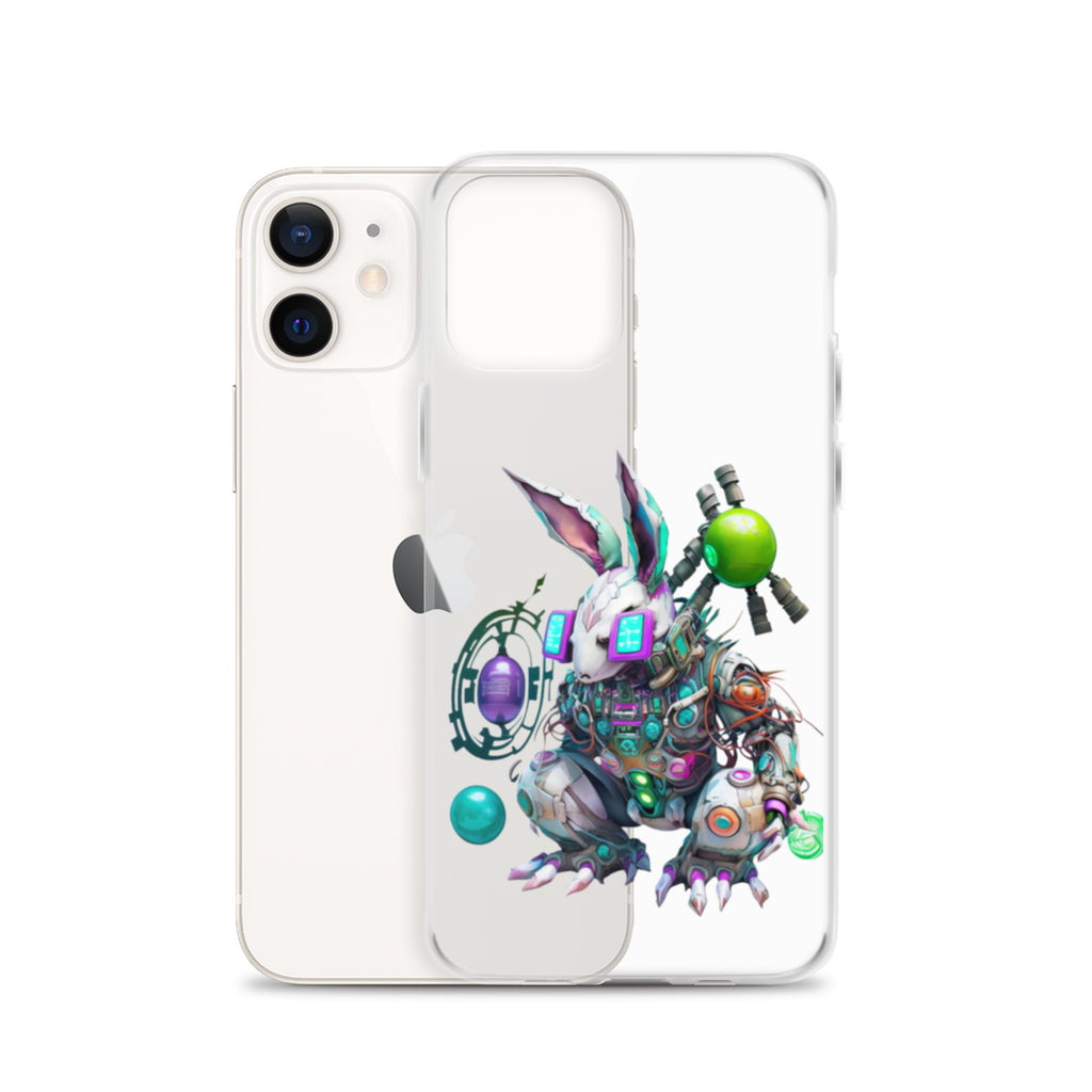 Easter Cyber Bunny Peter Clear Case for iPhone®