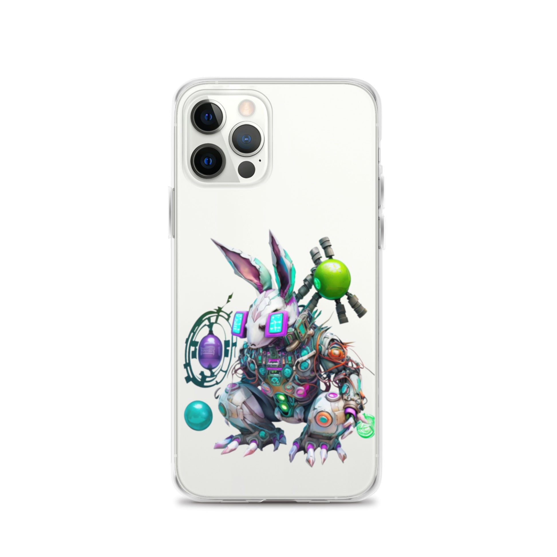 Easter Cyber Bunny Peter Clear Case for iPhone®