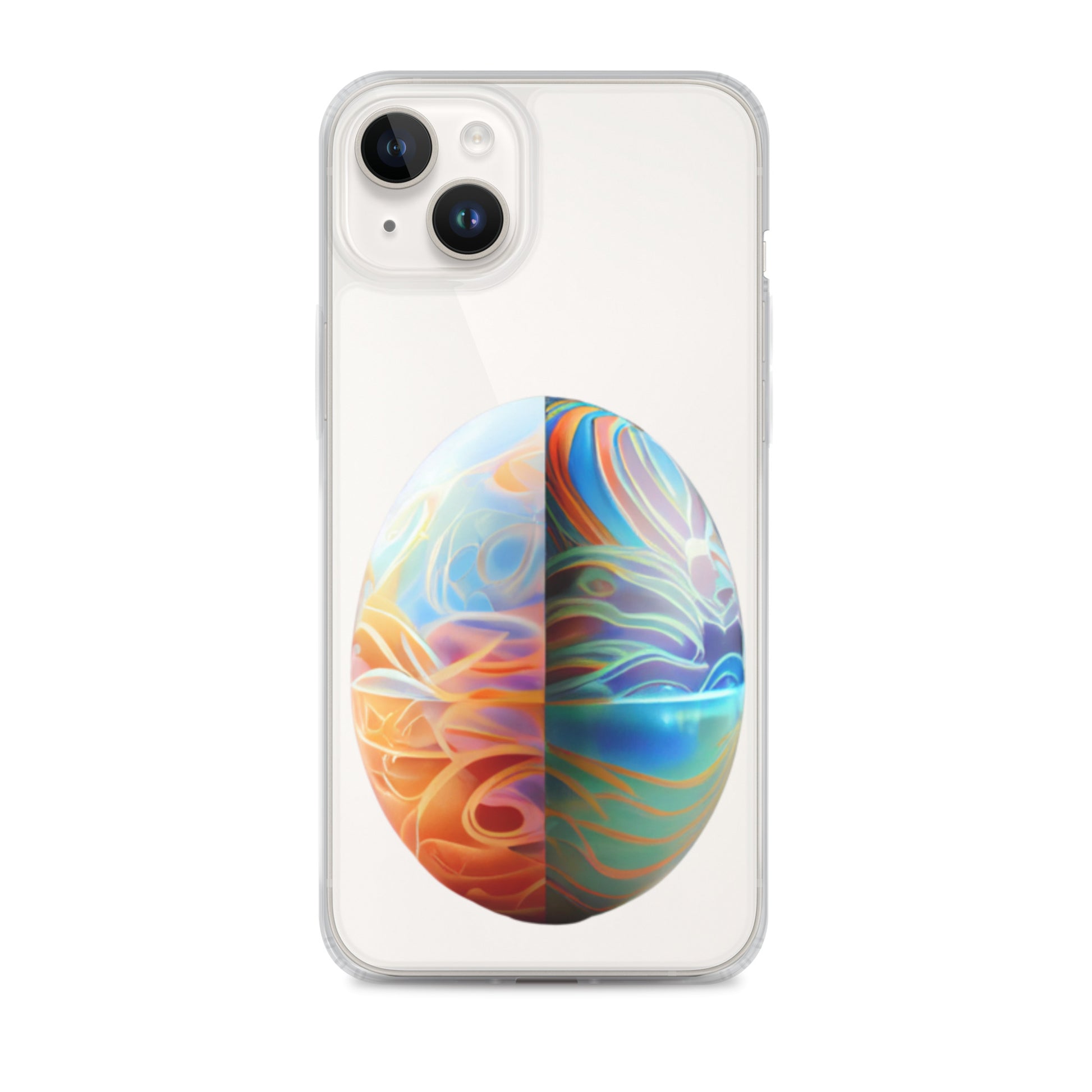 Chocolate Delight Easter Egg Clear Case for iPhone®
