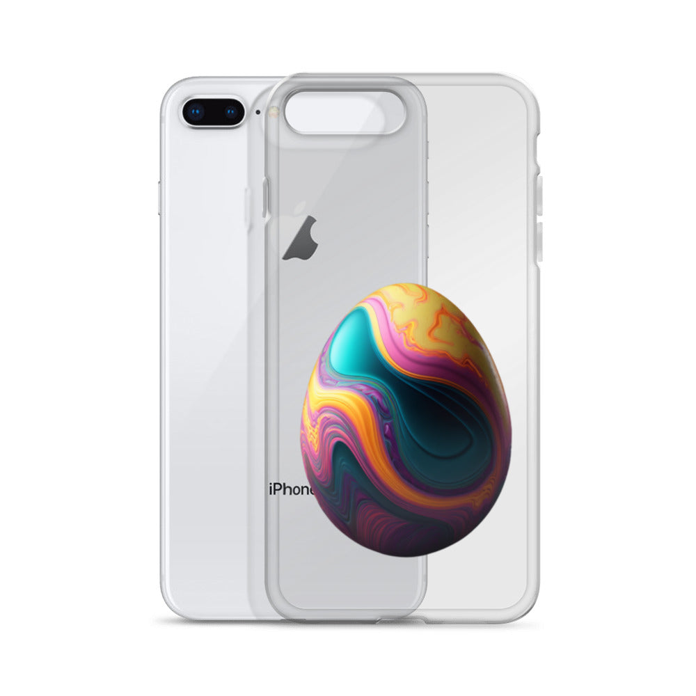 Springtime Surprise Easter Egg Clear Case for iPhone®