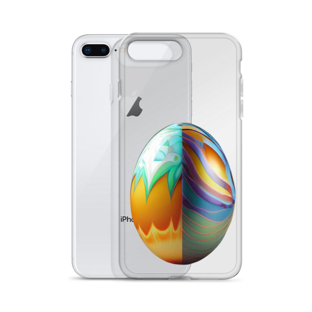 Pastel Perfection Easter Egg Clear Case for iPhone®