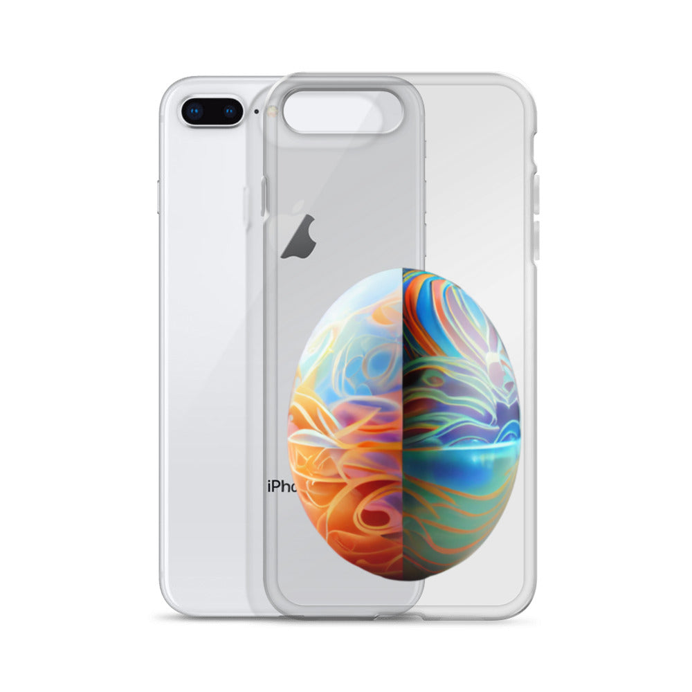 Chocolate Delight Easter Egg Clear Case for iPhone®