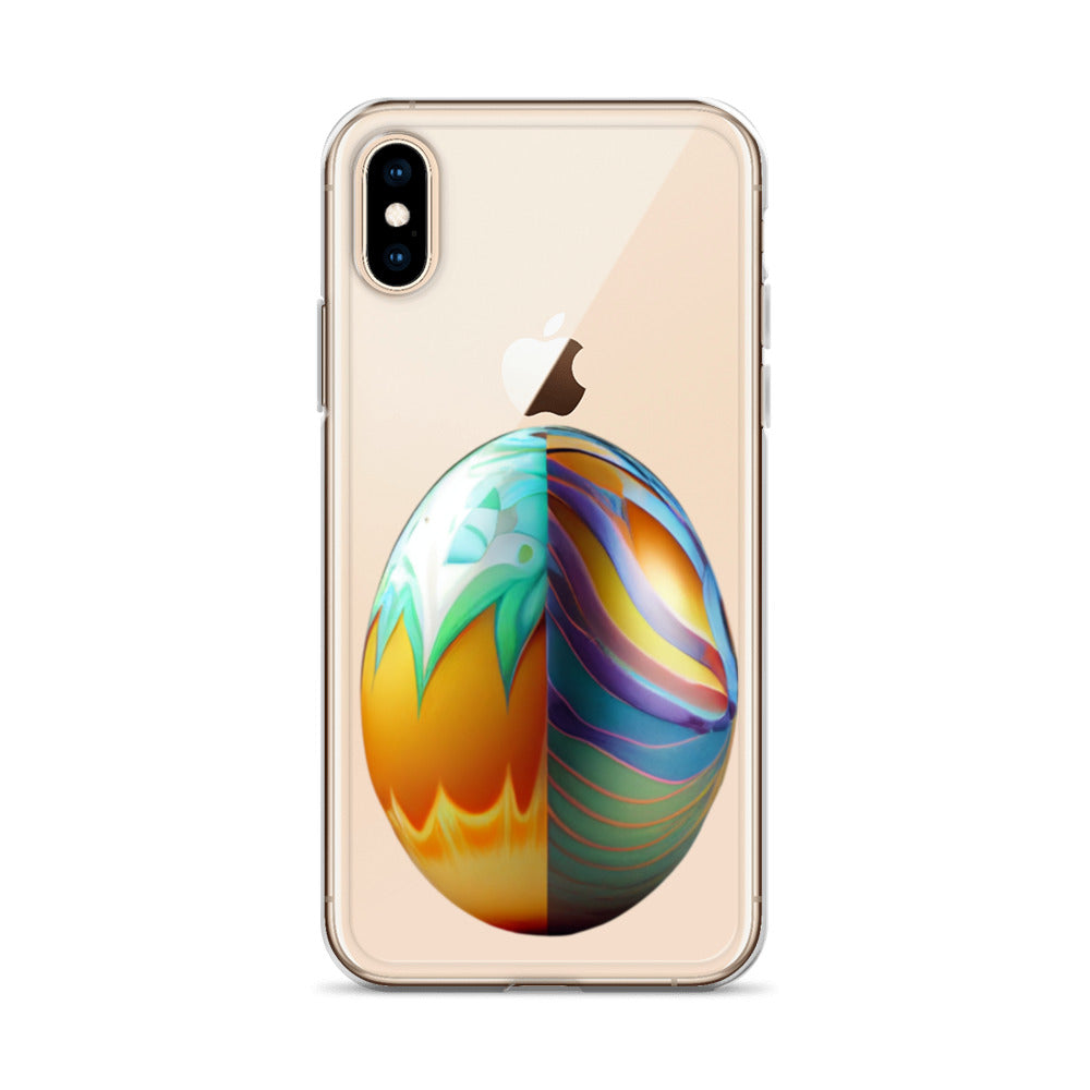 Pastel Perfection Easter Egg Clear Case for iPhone®