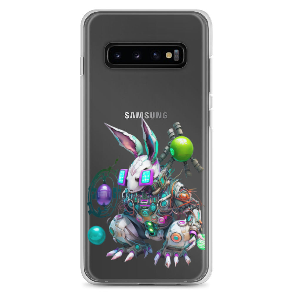 Easter Cyber Bunny Peter Clear Case for Samsung®