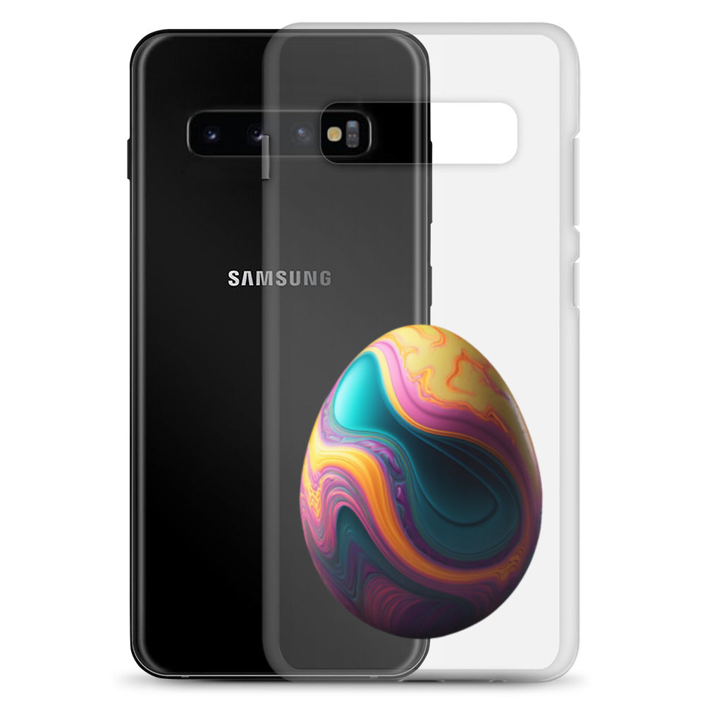 Springtime Surprise Easter Egg Clear Case for Samsung®