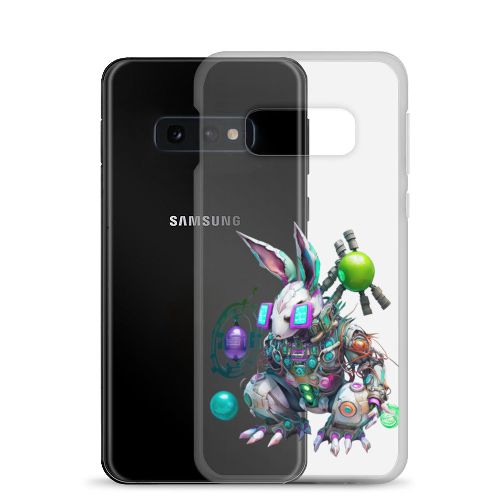 Easter Cyber Bunny Peter Clear Case for Samsung®